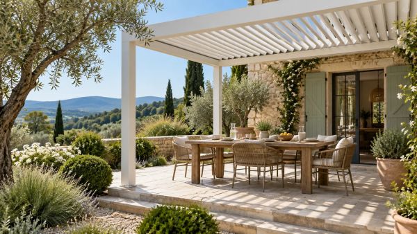 5 avantages d'une pergola bioclimatique pour votre extérieur