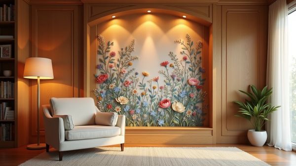 Applique murale en bois : bien l'intégrer selon la pièce